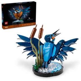 LEGO Icons Kingfisher Bird Building Set for Build and Display, 10331		