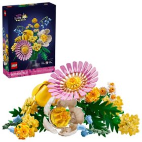 LEGO Botanicals Petite Sunny Bouquet Flower Building Set, 373 pc.