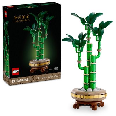 LEGO Botanicals Lucky Bamboo Building Set for Adults, 325 pc.