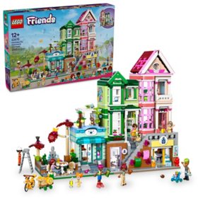 LEGO Friends Heartlake City Apartments and Stores Building Set, 2040 pc.