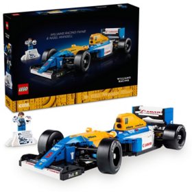 LEGO Icons Williams Racing FW14B & Nigel Mansell Model Car Set, 799 pc.