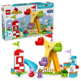LEGO DUPLO Peppa Pig Funfair Toddler Toy, 53 pc.