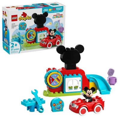 LEGO DUPLO Disney Mickey Mouse Clubhouse & Car Toy, 27 pcs.