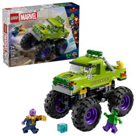 LEGO Marvel The Hulk Truck vs. Thanos Building Set, 229 pc.