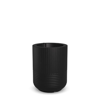 Mayne Arden 18 Inch Round Planter, Black 