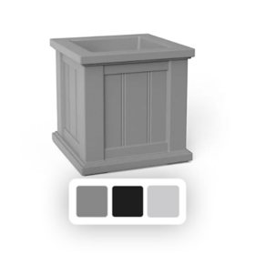 Mayne Cape Cod Square Planter, Choose Size