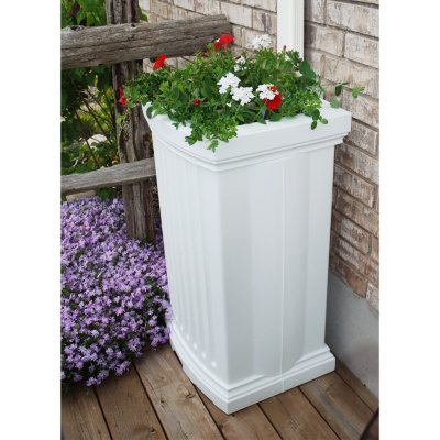 Photos - Flower Pot Madison Rain Catcher - White 5847-W