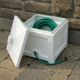 Mayne Fairfield Hose Bin, White