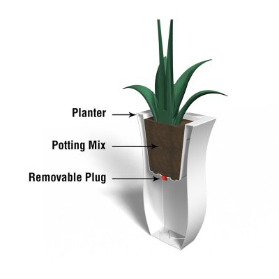 Cranbrook Tall Planter (Various Planters) - Sam's Club