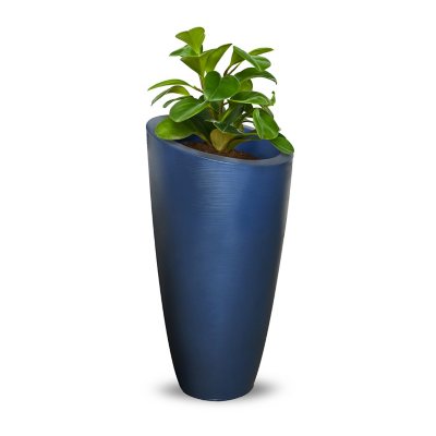 Photos - Flower Pot Modesto 32' Tall Planter  8880-MG(Neptune Blue)