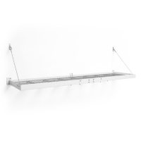 NewAge Products Pro Series 2' x 8' Wall-Mounted Steel Shelf