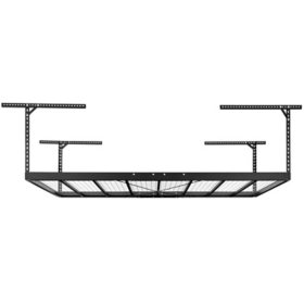 NewAge Products VersaRac Pro Height-Adjustable Overhead Rack, 4' x 8'