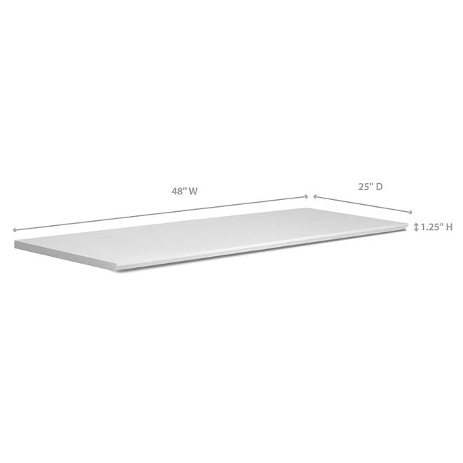 NewAge Products Home Bar 48" x 25" Countertop - (White or Espresso)