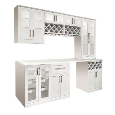 Home Bar 6 Piece Cabinet Set - NewAge Products