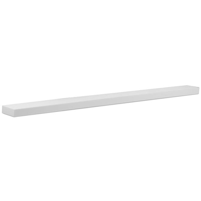 NewAge Products Home Bar 72" LED Light Shelf (White) 