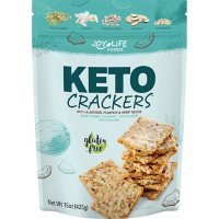 JoyLife Keto Crackers with Almonds, Pumpkin and Hemp Seeds (15 oz.)