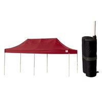 10 x 20 ft. Canopy with Anchor Kit - Red