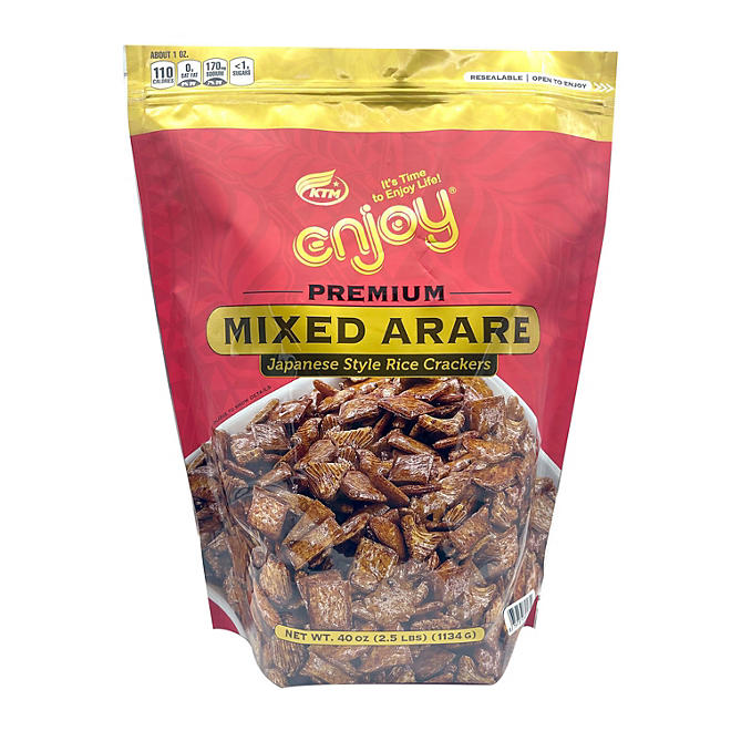 Enjoy Premium Mix Arare 40 oz.