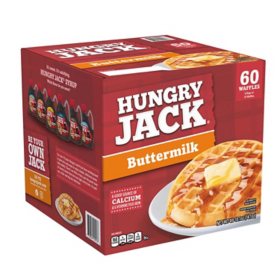 Hungry Jack Buttermilk Waffles, Frozen (60 ct.)
