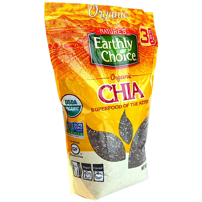 Nature's Earthly Choice Organic Chia 48 oz.