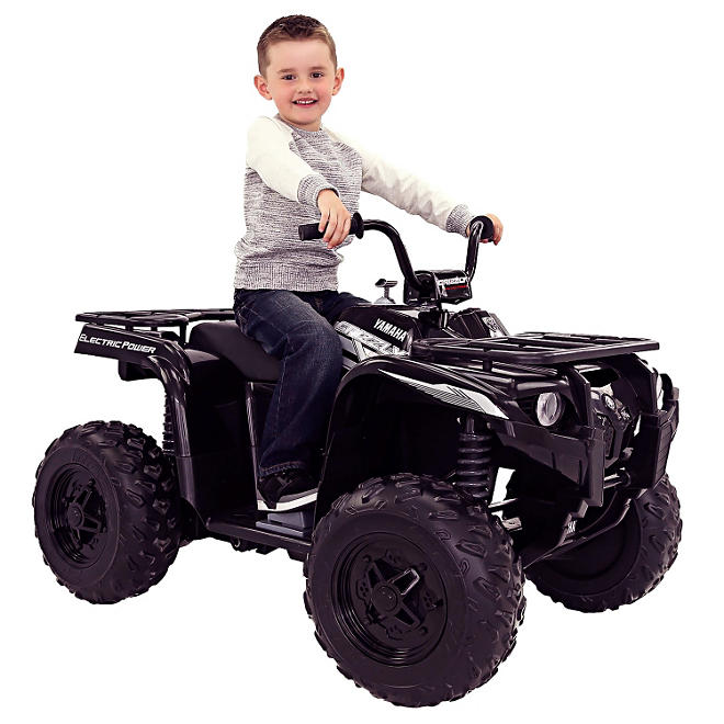 Yamaha Grizzly 12-Volt Battery-Powered Ride-On - Black