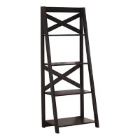 Bookcase - 60"H Ladder With 4 Shelves, Assorted Colors