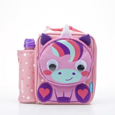 COO&KOO Unicorn Lunch Box Lunch Bag Set - Insulated Lunch Bag with