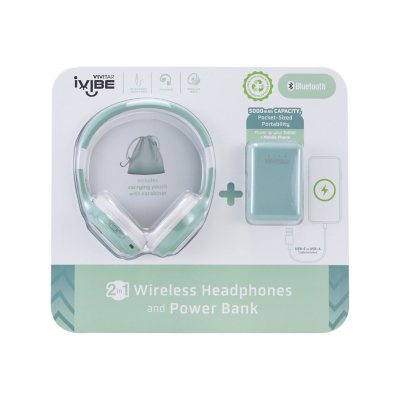 iVibe 2 in 1 Wireless Bluetooth Headphones and 5000 mAH