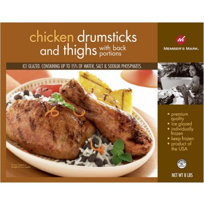 Member's Mark® Chicken Drumsticks and Thighs 8 lbs. Sam's Club