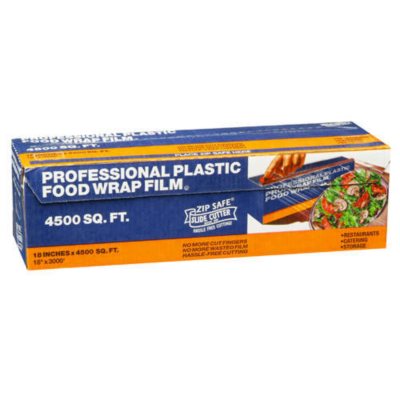 Ronaldos Food Safety Film, 18 inch x 2000ft Plastic Wrap, Commercial G – OX  Plastics