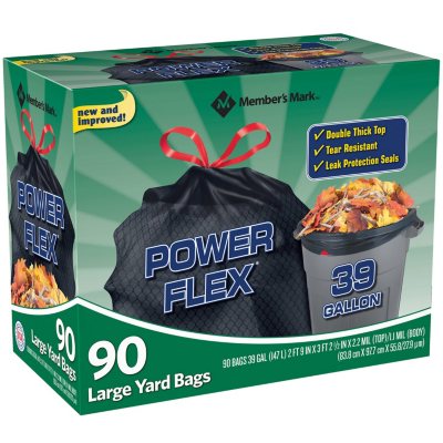 39 gallon trash bags