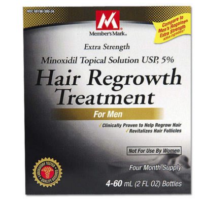 Member's Mark® Hair Regrowth Treatment - 4/2 oz. - Sam's Club