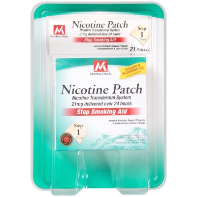 Member's Mark® Nicotine Patch Step 1 - 21 ct. - Sam's Club