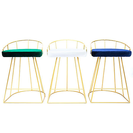 Canary Contemporary Counter Stool, Set of 2 (Assorted Colors)