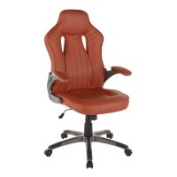Monza Contemporary Office Chair in Faux Leather by LumiSource, Assorted Colors