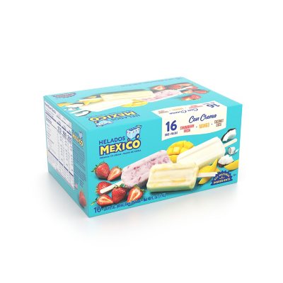 Helados Mexico Ice Cream Bars, Fruit (16 pk.) - Sam's Club