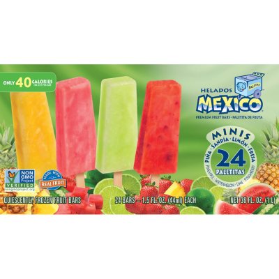 Helados Mexico Premium Mini Fruit Bars (24 ct.) - Sam's Club