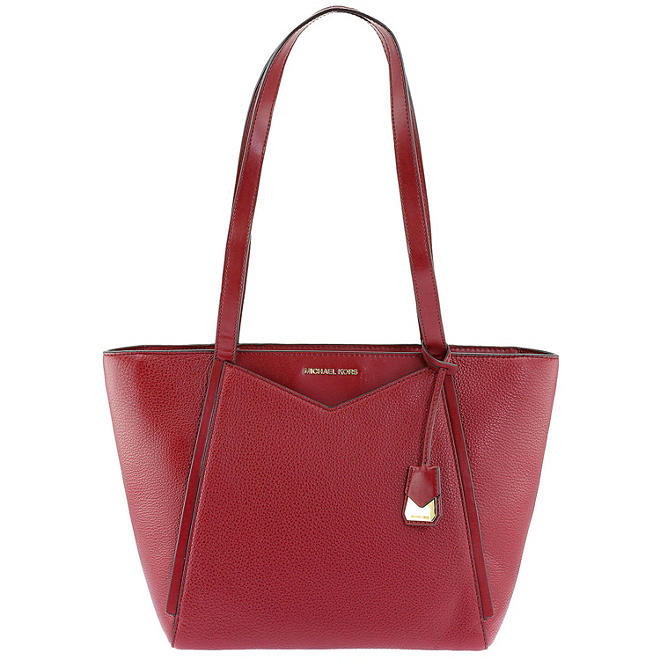 Whitney Small Pebbled Leather Tote by Michael Kors
