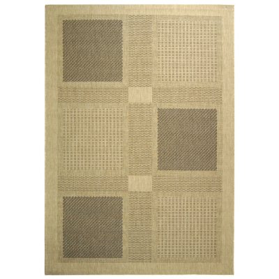 Courtyard Rug - Sand/Black 7'10