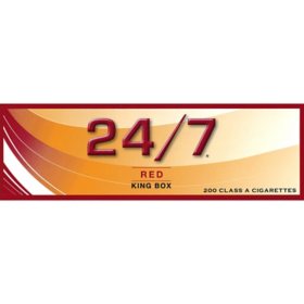 24/7 Red Kings Box 20 ct., 10 pk.