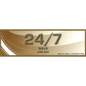 24/7 Gold Kings Box 20 ct., 10 pk.