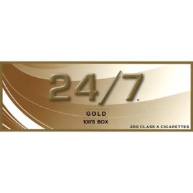 24/7 Gold 100 Box 20 ct., 10 pk.