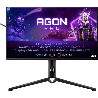 AOC Agon Pro - 27 UHD Gaming Monitor - nano IPS - FreeSync - G-Sync  Compatible - HDR600 - Sam's Club