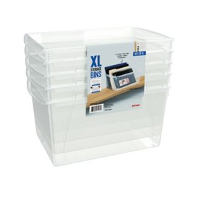 Bankers Box Stor/File Storage Box with Lift-Off Lid, White, Letter
