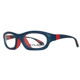 Youth Flex Optics Vidar FO121 Eyewear, Navy & Red