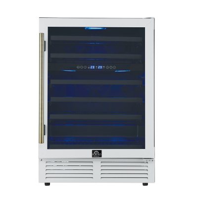 Forno Bacchino 24 Inch Wine Cooler - White:- White