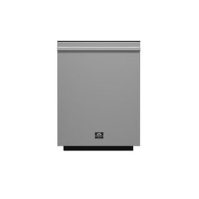 Pozzo Top Control White Dishwasher with Soil-Sensing Capability