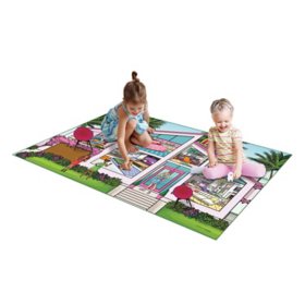 Megamat Jumbo Floor Playmat with 2 Character Vehicles