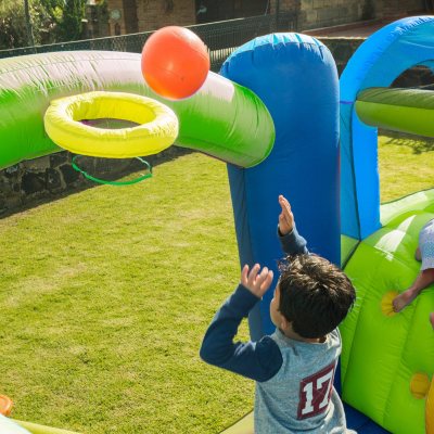 hide n slide ball pit