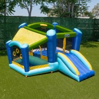 My First Jump n Slide Bounce House with Ball Pit